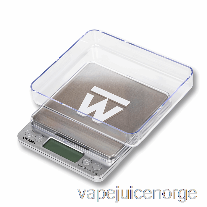 Vape Juice Truweigh Enigma Digital Minivekt Sølv